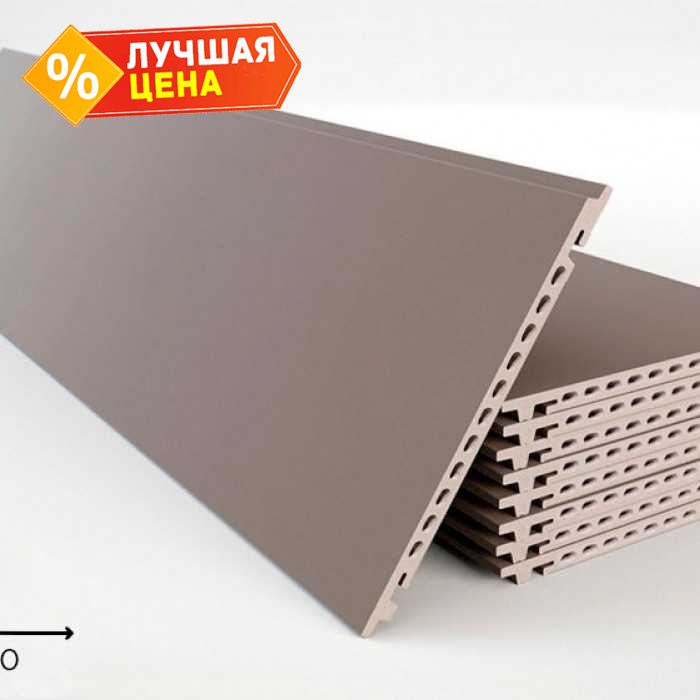 Керамогранитная плита FAVEKER GA16 для НФС, Gris, 1000х400х18 мм