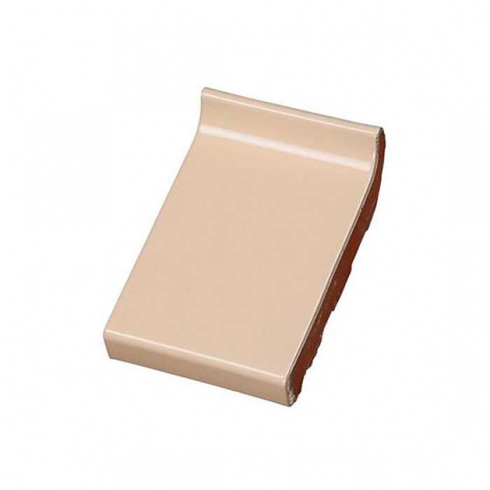 Клинкерный водоотлив Terca Ivory глазурованный, 160х105х30 мм